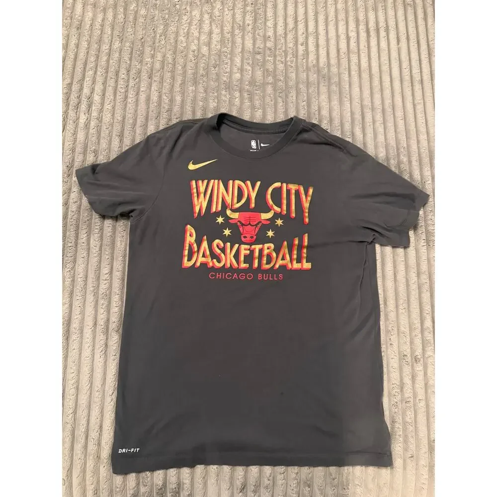 Chicago Bulls Nike Lot of 2 T-Shirts‎ Men’s Size Large